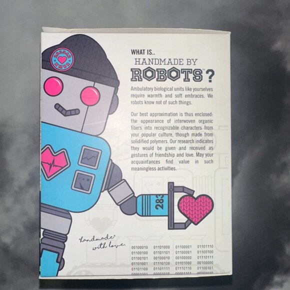 Handmade by Robots DC Comics BATMAN Knit Series Action Figure LE BLACKLIGHT - Picture 4 of 5